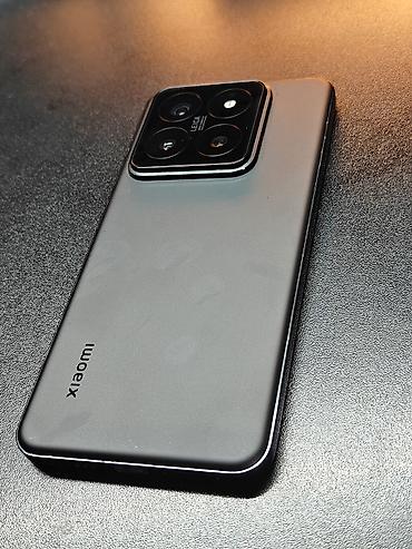 note 14: Xiaomi, 14 Pro, Б/у, 256 ГБ, цвет - Черный, 2 SIM — 1