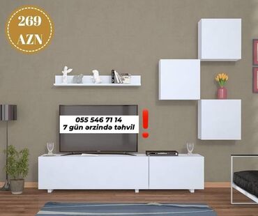 тв тумбы на заказ: Tv stend tv alti sifarisle hazırlanır. ⚜️Rəng ve olcu seçimi var