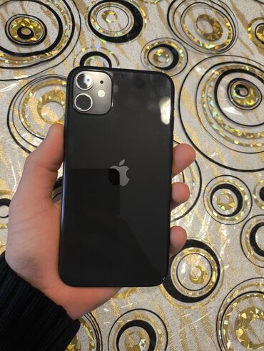 iphone batareya: IPhone 11, 64 GB, Qara, Face ID