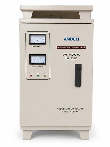 №: 5806 Məhsulun adı: Gərginlik stabilizatoru Andeli 15000 Vt lalafo.az -da №: 5806 Məhsulun adı: Gərginlik stabilizatoru Andeli 15000 Vt