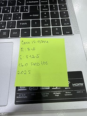 режим ноут 8: Acer Aspire Lite 16 (AL16) I5-13344u Ram 8gb SSD 512gb - Экран 16" — 8