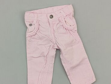 legginsy z wysokim stanem sportowe online: Baby material trousers, 3-6 months, 62-68 cm, TEX, condition - Very good