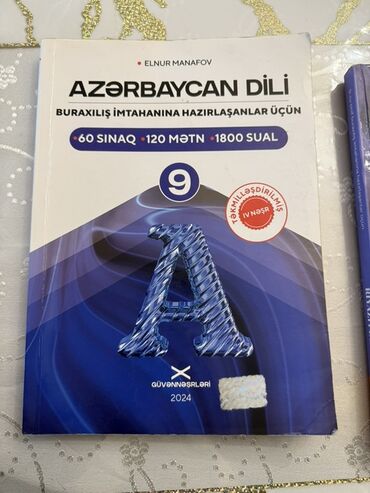 сборник тестов русский язык 1 часть: Азербайджанский язык 9 класс, 2024 год