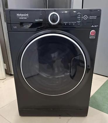 Məişət texnikası: Paltaryuyan maşın Hotpoint Ariston, 8 kq, İşlənmiş, Avtomat, Qurutmasız, Kredit yoxdur, Ödənişli çatdırılma — 1