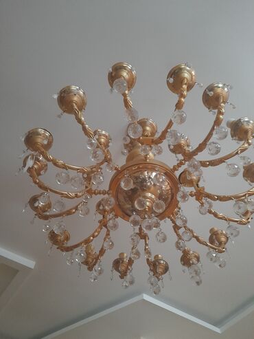 Çilçıraqlar: Çılçıraq, 10 və daha çox lampa, Xrustal