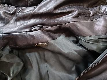 guado leather jacket: MONA muški kožni mantil / duža jakna (Prirodna koža) Na prodaju — 7