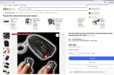 Alkotestovi: *** AKCIJA *** 1815 Digitalni Alkoohol Tester; **NOVO, nekorišteno!** — 11