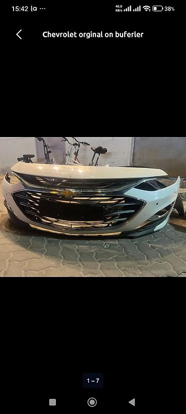 cruze bamper: Chevrolet Equinox Traxs Malibu CRUZ — 1