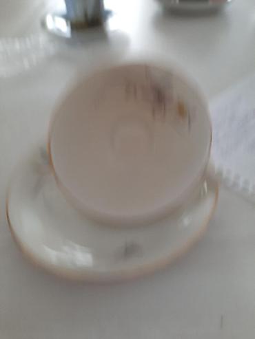 çiçək adları: Çay dəsti, rəng - Ağ, Farfor, Almaniya — 1