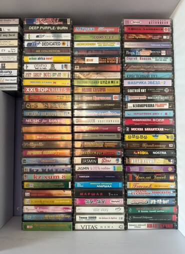 Динамики и колонки: Продаю аудио кассеты. Новые цена 350 сом за 1 штук — 1