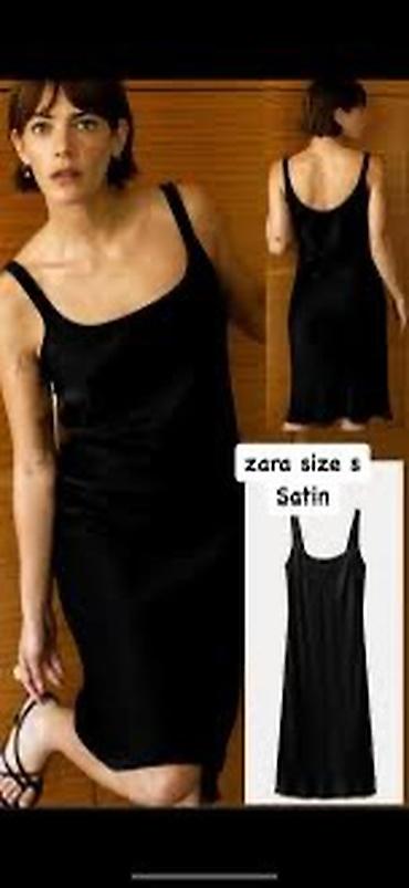 Kəmərlər: ZARA teze etiketli saten don 
S razmer — 1