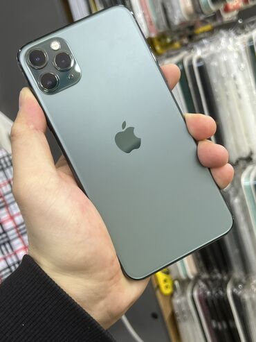 Apple iPhone: IPhone 11 Pro Max, Б/у, 256 ГБ, Alpine Green, 79 %