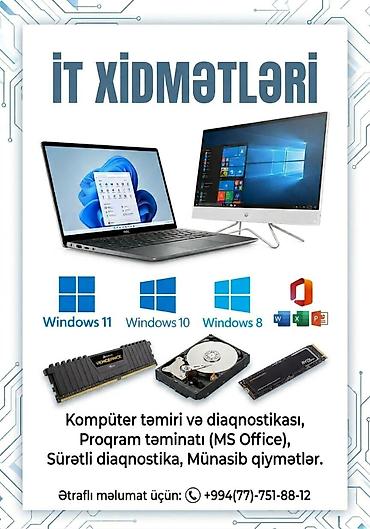 kür komputer: Peşəkar IT və Kompüter Xidmətləri! 💻🔧 Kompüterinizin təmiri — 1