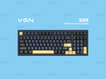 шнур для ноутбука: Клавиатура VGN S99 Gilded Navy (Switch Aurora Ice Cream) VGN S99 -