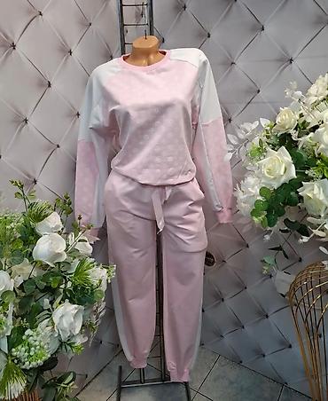 Gornji i donji deo: Damski komplet trenerka – bluza i pantalone - Model: dvoslojni — 5