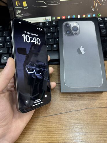 ıkıncı el telefon: IPhone 13 Pro Max, 128 ГБ, Graphite