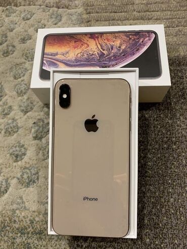 телефон беловодск: IPhone Xs, Колдонулган, 64 ГБ, Алтын, Каптама, 79 %