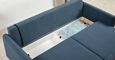 sofa: Диван Барселона ТД 674 Синий, Пантограф, Диван, НиК	 Габариты — 2
