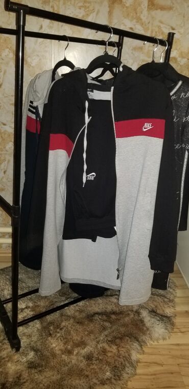 trenerke novi pazar ivanjica: Men's Sweatsuit Nike, XL (EU 42), 2XL (EU 44), 3XL (EU 46), color - Black