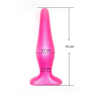 силиконовая вагина: Анальный плаг, пробка из медецинского силикона. Отличный подарок как
