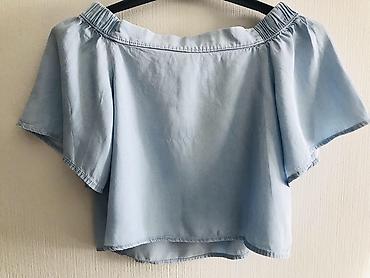 mango çanta: Отдаю дешево Кроп-топ mango denim, купила в Москве новый но бирку — 2