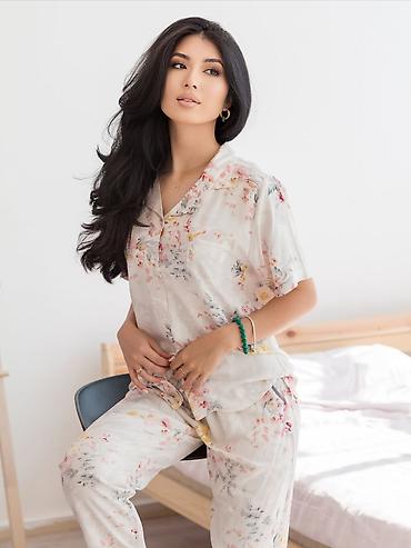 Пижамы: Женская пижама рынок Орто-Сай «Оберон» 1️⃣📍7 ряд 122 кон-р 2️⃣📍7 ряд — 1