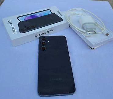 Elektronika: Samsung Galaxy A55 5G, 128 GB, rəng - Qara, İki sim kartlı — 2