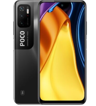 telefon ucun klaviatura: Poco M3 Pro, 128 GB, rəng - Qara, Sensor, Face ID