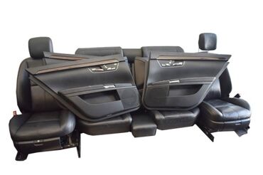 авто сиденье бу: Комплект сидений, Кожа, Mercedes-Benz 2002 г., Б/у, Оригинал, Германия