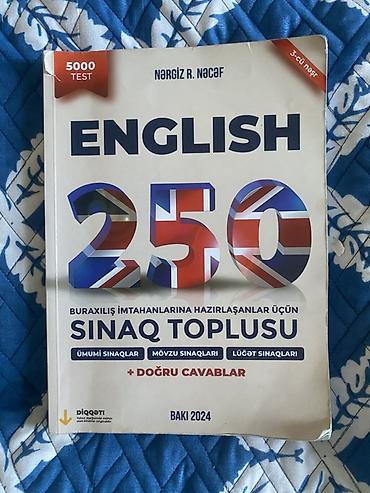 kimya 2025 toplu: Məhsul: “English 250 – Buraxılış imtahanlarına hazırlaşanlar üçün — 1