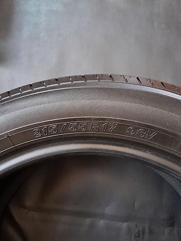 teker 235 45 17: Ehtiyyat şini olubdur.Yeni şinllərdən secilmir. - Ölçü: 215/55 R17 - — 4
