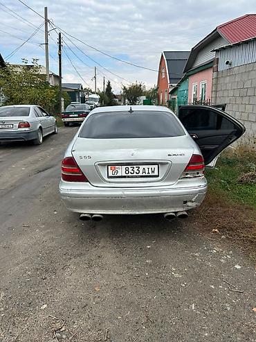 авто с выкупом бишкек: Mercedes-Benz S-Class: 2000 г., 3.2 л, Автомат, Бензин, Седан — 3
