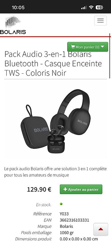 Qulaqcıqlar: Gördüyünüz Bolaris brendinə aid 3-ü birində musiqi dəsti fransadan — 2