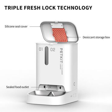 Su və yem qabları: Petkit Yumshare Dual-Hopper with Camera Smart Pet Feeder (P591) Petkit — 9