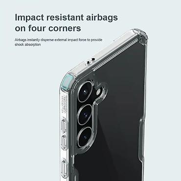 Maske i futrole za telefone: Maska Nillkin Nature Pro za Samsung S936B Galaxy S25 Plus transparent — 10