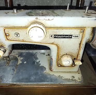 tikis masini ikinci el: Podolsk 132 tikiş maşını — 2