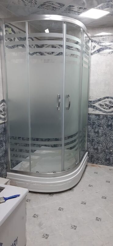 Duş kabinaları, arakəsmələr: Arakəsmə, Künc üçün -da lalafo.az — 8 Duş kabinaları, arakəsmələr: Arakəsmə, Künc üçün — 8