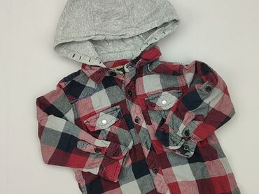 Shirts: Shirt 1.5-2 years, condition - Very good, pattern - Cell, color - Multicolored