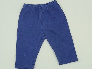 legginsy jeansowe dla dziewczynki: Leggings, 0-3 months, condition - Very good