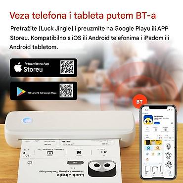 Skeneri: Prijenosni termalni štampač za tetovaže i dokumente (A4) - Dvostruka — 10