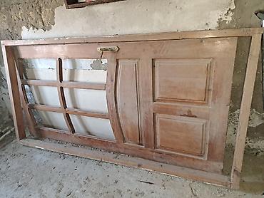 absivka taxta: Taxta giriş qapısı komplekti - Material: tam ağac (taxta karkas və — 1
