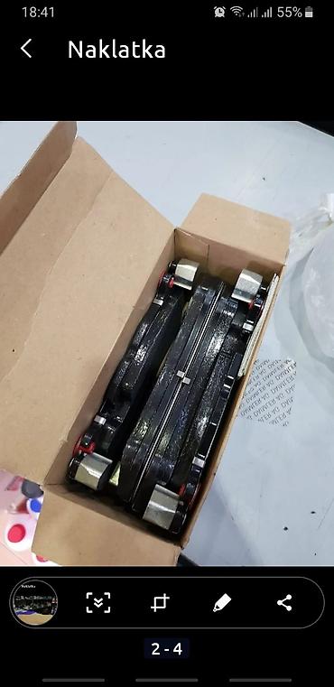 17 disk teker 4 bolt: Məhsul: Mercedes‑Benz orijinal ön disk əyləc bəndləri (TS BREMSBELAG / — 1