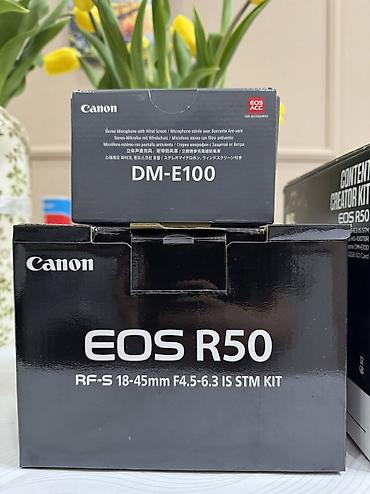 Фотоаппараты: 📢 Canon EOS R50 Creator Kit (почти новый) Продаю камеру Canon EOS R50 — 8