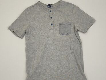 koszulka prosto klasyk: Koszulka, 15 lat, 164-170 cm, stan - Dobry