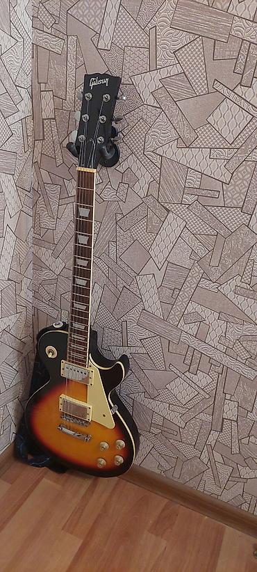 gitara ibanez: Elektron gitara, Gibson, 6 sim, İşlənmiş — 9