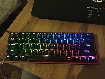 Настольные ПК и комплектующие: Redragon K617 klaviatura - 60% ölçülü, kompakt korpus – masa üzərində — 5