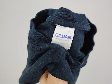 czarny tshirt: Gildan, Koszulka dla mężczyzn, rozmiar M — 5