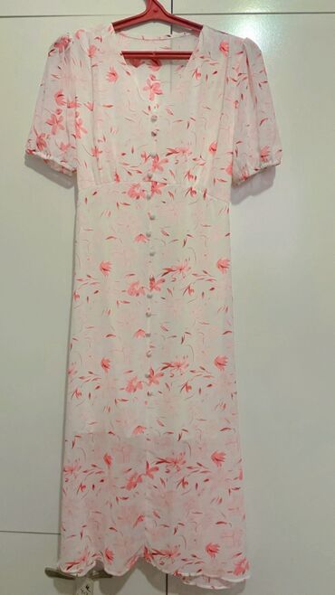 платье сетка: Повседневное платье, Корея, Лето, Длинная модель