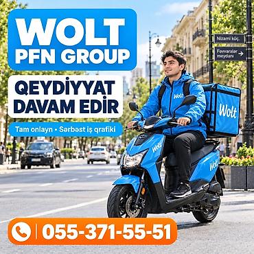 iş eylanı: Sürücü-kuryer tələb olunur, Şəxsi nəqliyyat vasitəsi ilə — 1