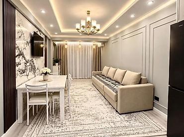 2 комнаты, 51 м², Верхний Джал Элитка, 3 этаж, Дизайнерский ремонт